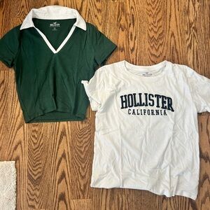 Hollister T-shirts, never been worn size Small